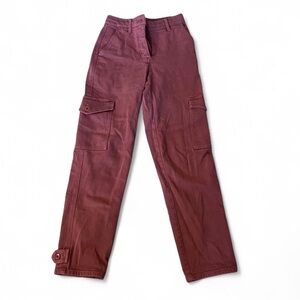 Aritzia Wilfred Free High Waisted Cargo Pants